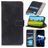 Mobigear Croco Housse Sony Xperia 1 IV Etui Porte-Monnaie - Noir