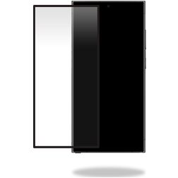 Mobilize Samsung Galaxy S24 Ultra Verre trempé Protection d'écran Anti-espion - Compatible coque - Noir