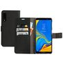 Mobiparts Saffiano Wallet Housse Samsung Galaxy A7 (2018) Etui Porte-Monnaie - Noir