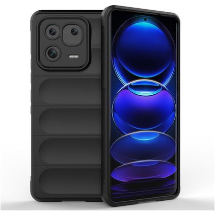 Mobigear Bumpy Xiaomi 13 Pro TPU souple Coque arrière - Noir