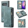 Caseme 008 Housse Samsung Galaxy S10 Plus Etui avec Coque Détachable Porte-Monnaie - Bleu