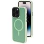 Mobiparts Hardcover Coque iPhone 14 Pro Max MagSafe Coque arrière Rigide - Satin Light Green