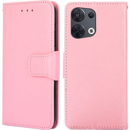 Mobigear Wallet OPPO Reno 8 5G Étui Portefeuille - Rose