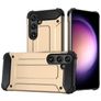Mobigear Outdoor Coque Samsung Galaxy S24 Coque arrière Rigide Anti-Chocs - Or