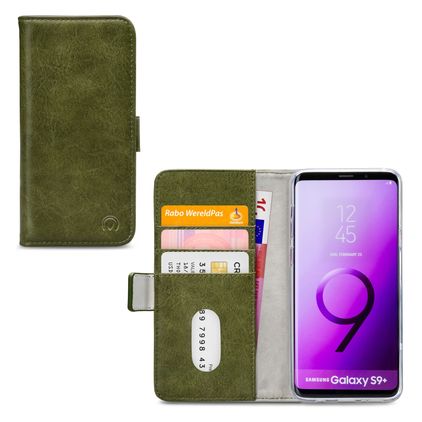 Mobilize Elite Gelly Housse Samsung Galaxy S9 Plus Etui Porte-Monnaie - Vert