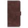 Mobigear Croco Housse Realme X50 Etui Porte-Monnaie - Marron