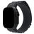 Mobilize Alpine Bracelet Nylon Apple Watch Fermeture boucle ardillon - 42/41/40/38 mm - Dark Grey