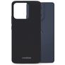 Mobilize Rubber Gelly Coque Motorola Moto G86 Coque arrière en TPU Souple - Noir