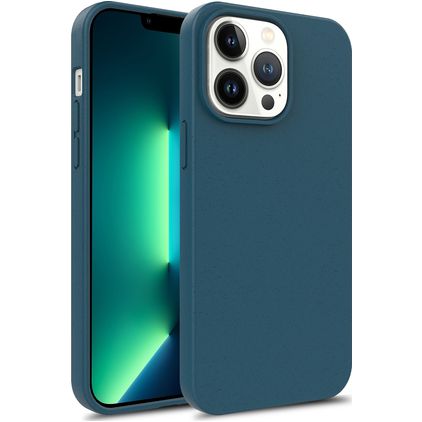 Mobigear Bio Coque iPhone 15 Coque arrière en Eco-Friendly - Bleu