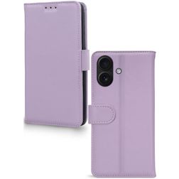 Mobilize Premium Gelly Housse iPhone 17 Etui Porte-Monnaie - Violet
