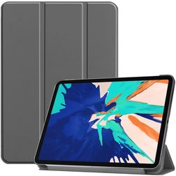 Mobigear Tri-Fold Coque iPad Pro 12.9 Pouces (2020) Etui - Gris