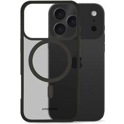 Mobilize Hybrid Pro Coque iPhone 17 Pro MagSafe Coque arrière Rigide Anti-Chocs - Noir