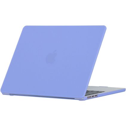 Mobigear Matte MacBook Air 13 Pouces (2022-2026) Coque - Serenity Blue - Model A2681 / A3113 / A3240 / A3449