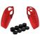 Mobigear Classic Coque Playstation 5 controller Thin Coque en Silicone Souple - Rouge