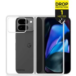 Mobilize Naked Protection Coque Transparente Google Pixel 9 Pro Fold Coque arrière Rigide Anti-Chocs - Transparent