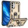 Mobigear Armor Ring Coque Samsung Galaxy M23 Coque arrière Rigide Anti-Chocs avec Anneau-Support - Or