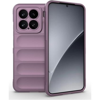 Mobigear Bumpy Coque Xiaomi 15 Coque arrière en TPU Souple - Violet