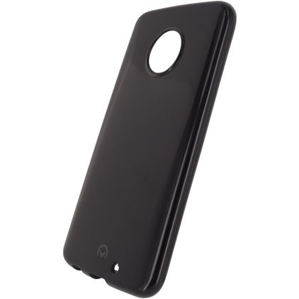 Mobilize Gelly Coque Motorola Moto X4 Coque arrière en TPU Souple - Noir
