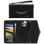 Mobilize Elegant Magnet iPhone 13 Pro Max Détachable 2in1 Pochette - Black Croco
