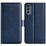 Mobigear Slim Magnet Housse Motorola Moto G62 Etui Porte-Monnaie - Bleu