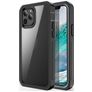 RedPepper Scratchproof Coque iPhone 12 Coque arrière Rigide Anti-Chocs - Noir