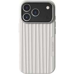 Nudient Bold iPhone 17 Pro MagSafe Plastique rigide Coque arrière - Chalk White