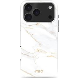 MIO Coque iPhone 17 Pro Max MagSafe Coque arrière Rigide - White Marble