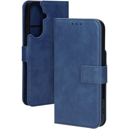 Mobiparts Classic Wallet Housse Samsung Galaxy A57 MagSafe Etui - Steel Blue