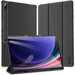 Mobigear Domo Coque Samsung Galaxy Tab S10 Ultra Etui + Porte-crayon - Noir