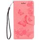 Mobigear Butterfly Housse Motorola Moto G5 Plus Etui Porte-Monnaie - Rose