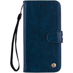 Mobigear Wallet Housse Xiaomi Pocophone F1 Etui Porte-Monnaie - Bleu