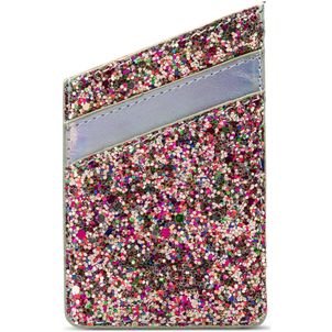 My Style Sticky Card - Porte Cartes en - 2 Cartes - Argent
