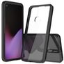 Mobigear Crystal Coque Google Pixel 5 Coque arrière Rigide - Transparent / Noir