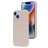 Mobiparts Coque iPhone 14 Coque arrière en Silicone - Soft Salmon