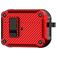 Mobigear Racing Clip Coque Apple AirPods Pro 1 Coque Rigide - Rouge