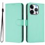 Mobigear Urban Wallet Housse iPhone 16 Pro Etui Porte-Monnaie - Vert