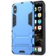 Mobigear Armor Stand Coque iPhone XS Max Coque arrière Rigide Anti-Chocs avec Support Amovible - Bleu