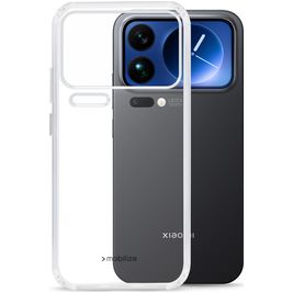 Mobilize Gelly Case Coque Transparente Xiaomi 17 Pro Max Coque arrière en TPU Souple - Transparent