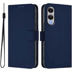 Mobigear Urban Wallet Housse Samsung Galaxy S25 Edge Etui Porte-Monnaie - Bleu Marin