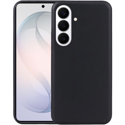 Mobigear Basics Coque Samsung Galaxy S26 FE Coque arrière en TPU Souple - Noir