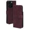 Mobiparts Classic Wallet MagSafe Housse iPhone 16 Pro MagSafe Etui Porte-Monnaie - Velvet Red