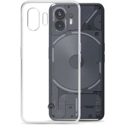 Mobilize Gelly Transparent Nothing Phone (2) TPU souple Coque arrière - Transparent