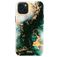 MIO Coque iPhone 15 Plus MagSafe Coque arrière Rigide - Green Marble
