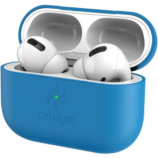 Catalyst Slim Coque Apple AirPods Pro 1 Coque en Silicone Souple - Neon Blue