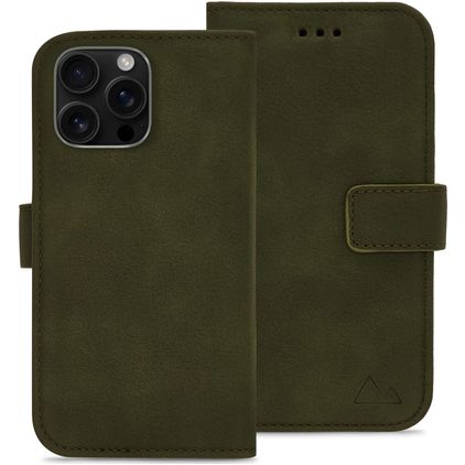 My Style Flex Wallet iPhone 16 Pro Max Étui Portefeuille - Forest Green