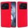 Mobigear Rubber Touch Coque Xiaomi Mi 11 Ultra Coque arrière en Silicone - Rouge