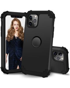 Mobigear Ultra Tough Coque iPhone 11 Pro Coque arrière Rigide Anti-Chocs - Noir