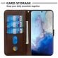 Mobigear Zipper Housse Samsung Galaxy S20 Etui Porte-Monnaie - Marron