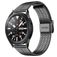 Mobigear Seven Bead Bracelet Acier pour Smartwatch Fermeture à pince - 20 mm - Noir