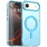 Mobigear Shockproof Coque iPhone Air MagSafe Coque arrière Rigide - Bleu